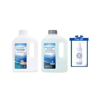 Pet-Friendly Cleaning Solution 1L + Heavy-duty Cleaning Solution 1L