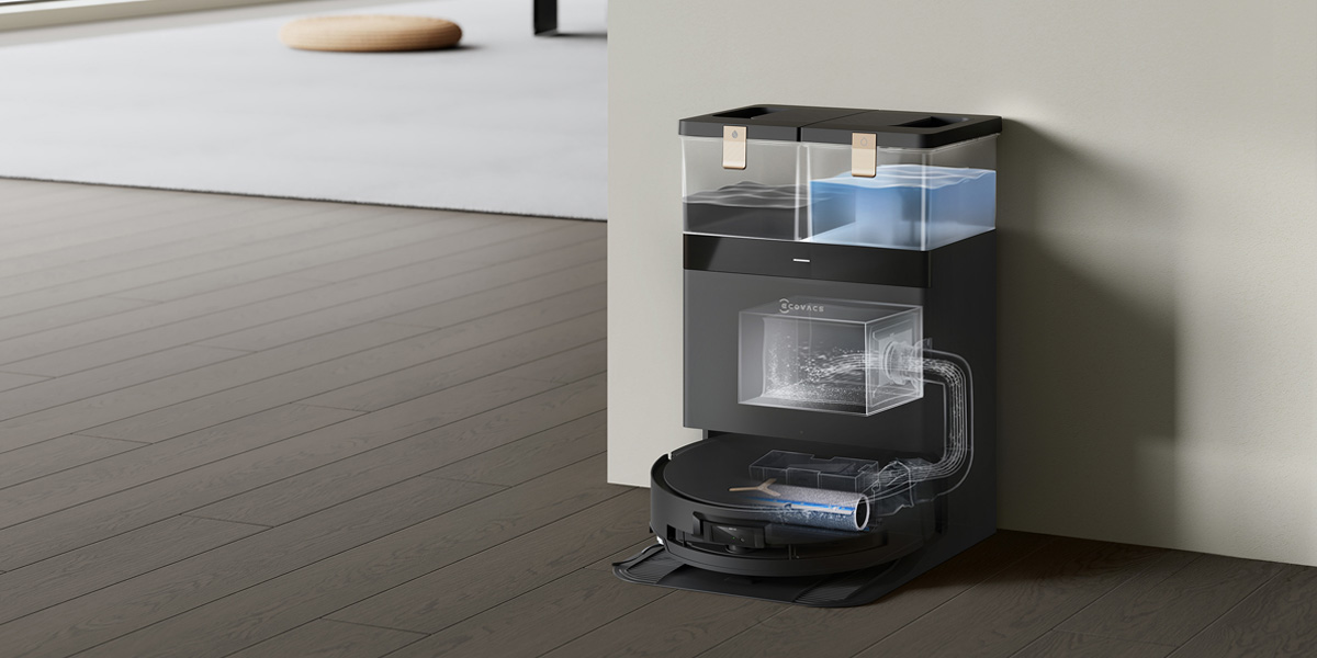 deebot x8 pro omni with mopping and self-washing
