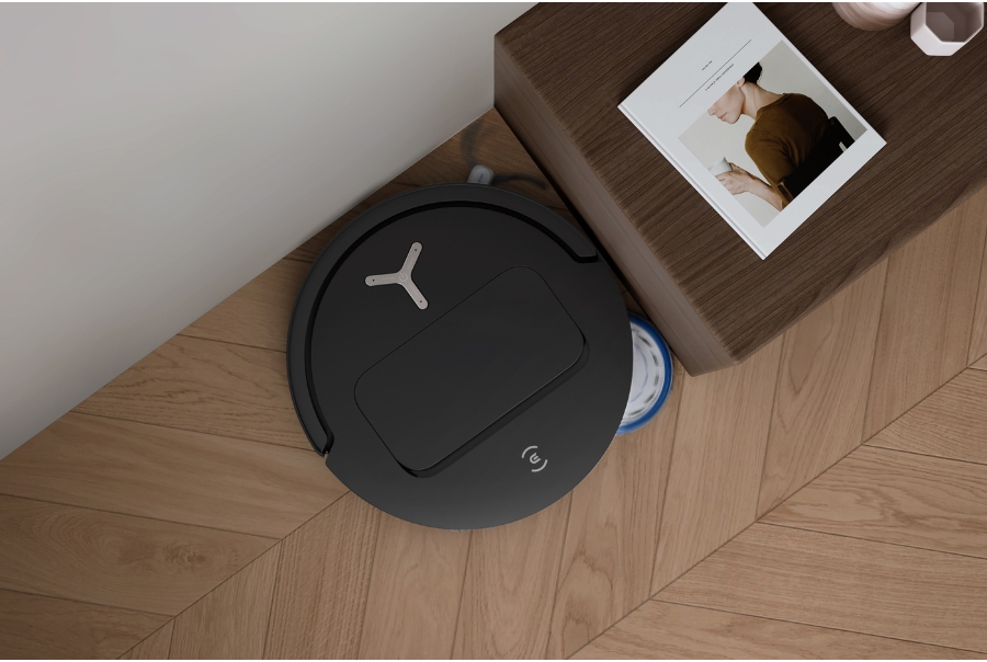 deebot robot vacuum cleaning edges
