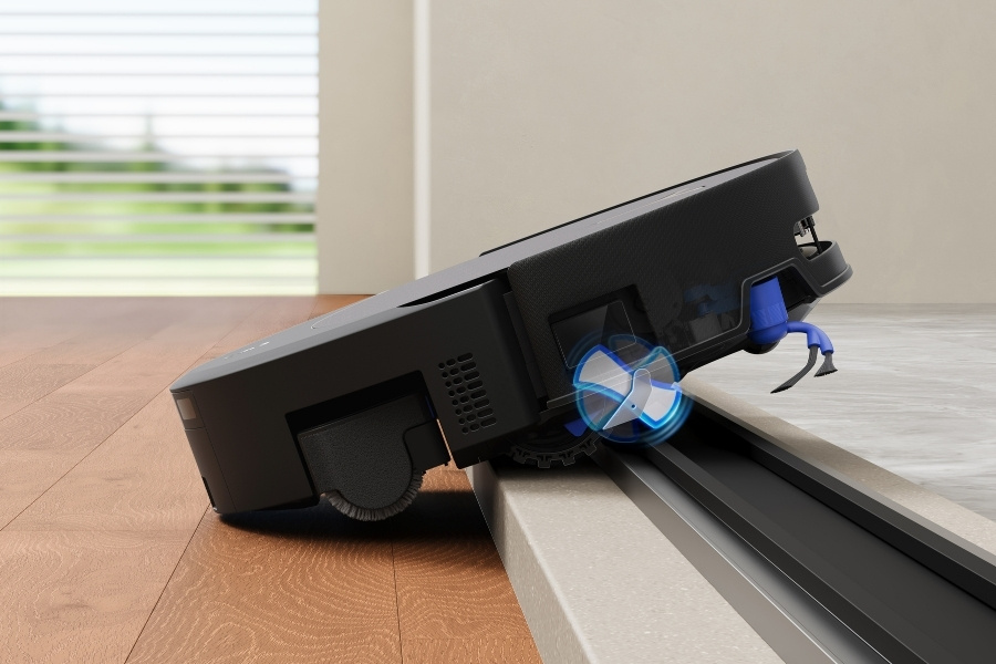deebot robot vacuum climbing threshold